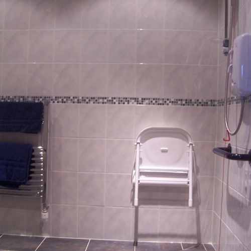 Wet Room at Shropshire Accommodation