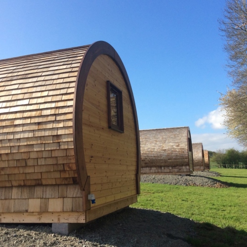 Luxury Glamping Pods in Ellesmere, Shropshire